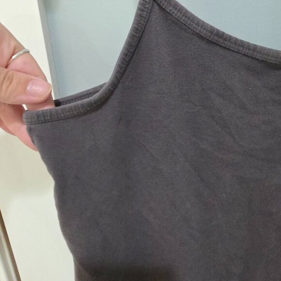 Torrid Grey Adjustable Strap Tank Top Size 1 - Picture 3 of 8